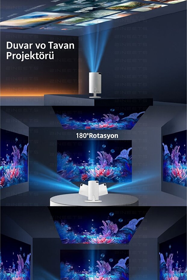 Sinema Kalitesini Eve Taşıyın: Brightor 4K Projektör ile Kusursuz Netlik.